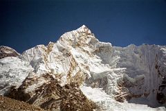 18 Nuptse And Everest From Pumori Base Camp Near Gorak Shep